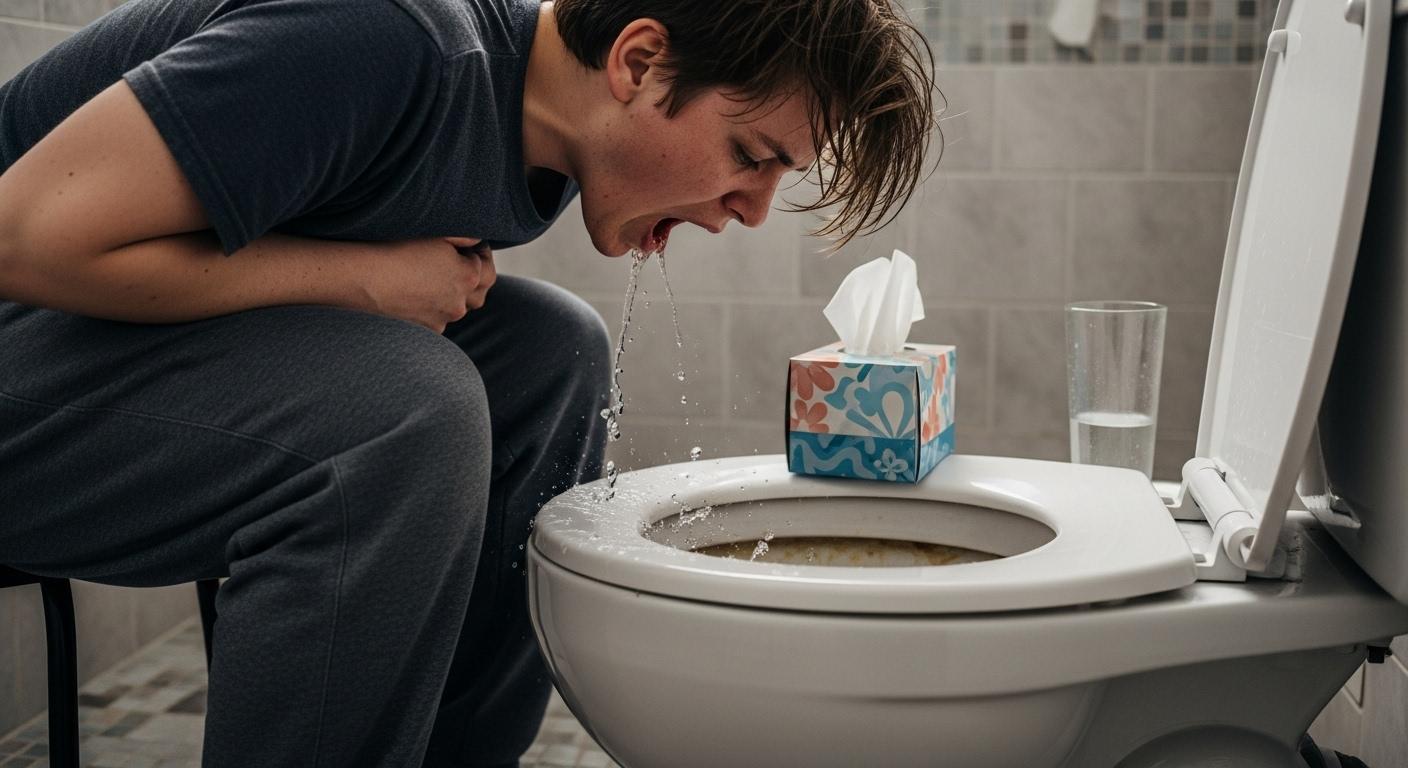 a형독감 증상 구토