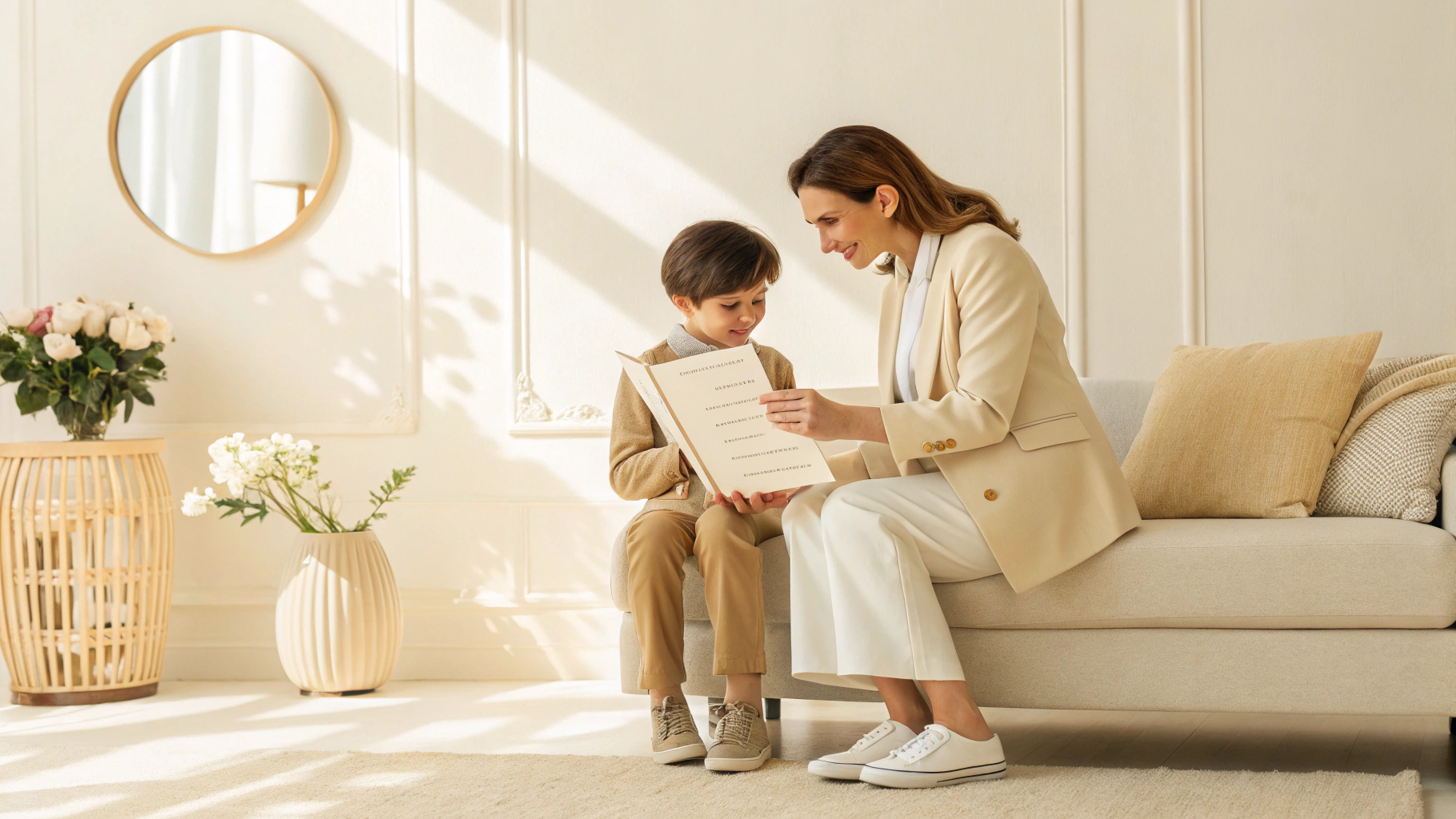 부모님과 함께 책을 읽어요