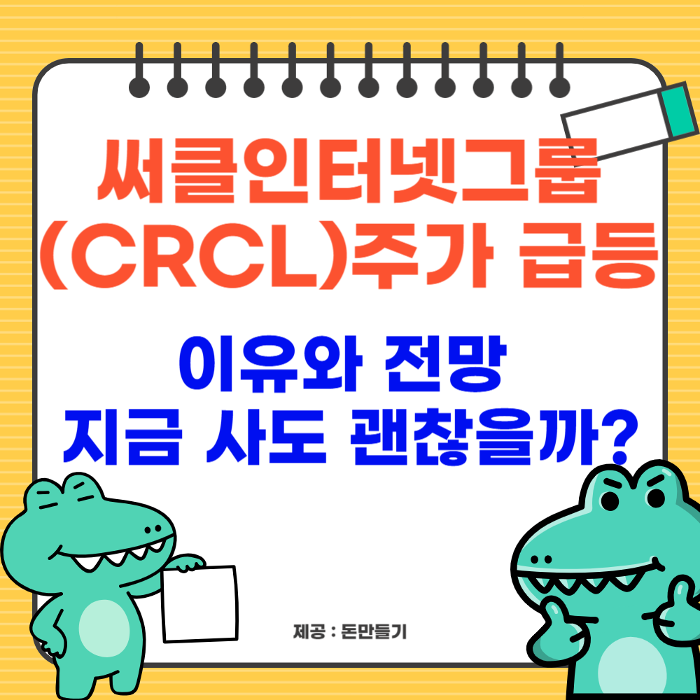 써클인터넷그룹(CRCL)주가 급등 이유와 전망, 지금 사도 괜찮을까?