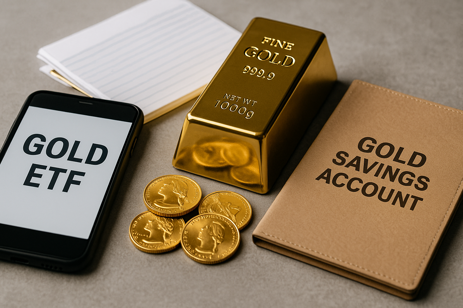 요즘 뜨는 금 투자법 (ETF, 실물 금, 금 통장)