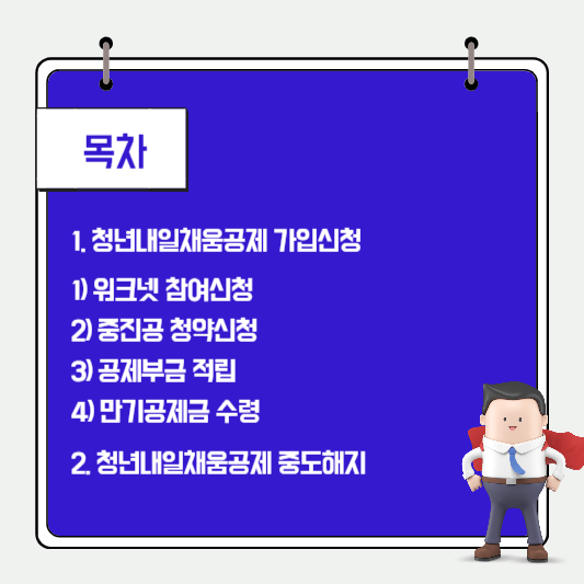 목차-청년내일채움공제-신청-해지