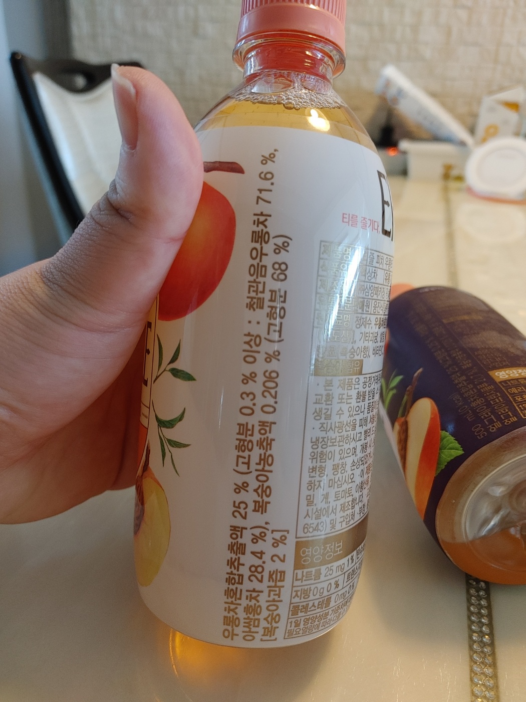 티즐 피치우롱티 성분표