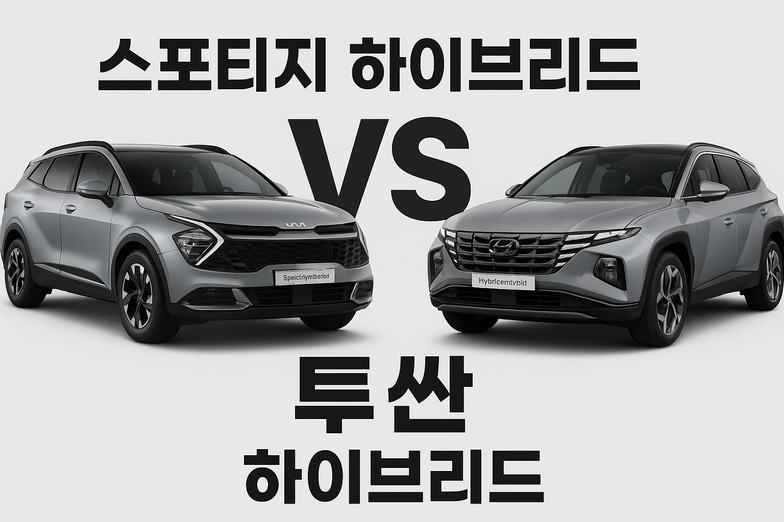 스포티지 vs 투싼 하이브리드, 2026 풀체인지 앞두고 누가 진짜 주인공일까?