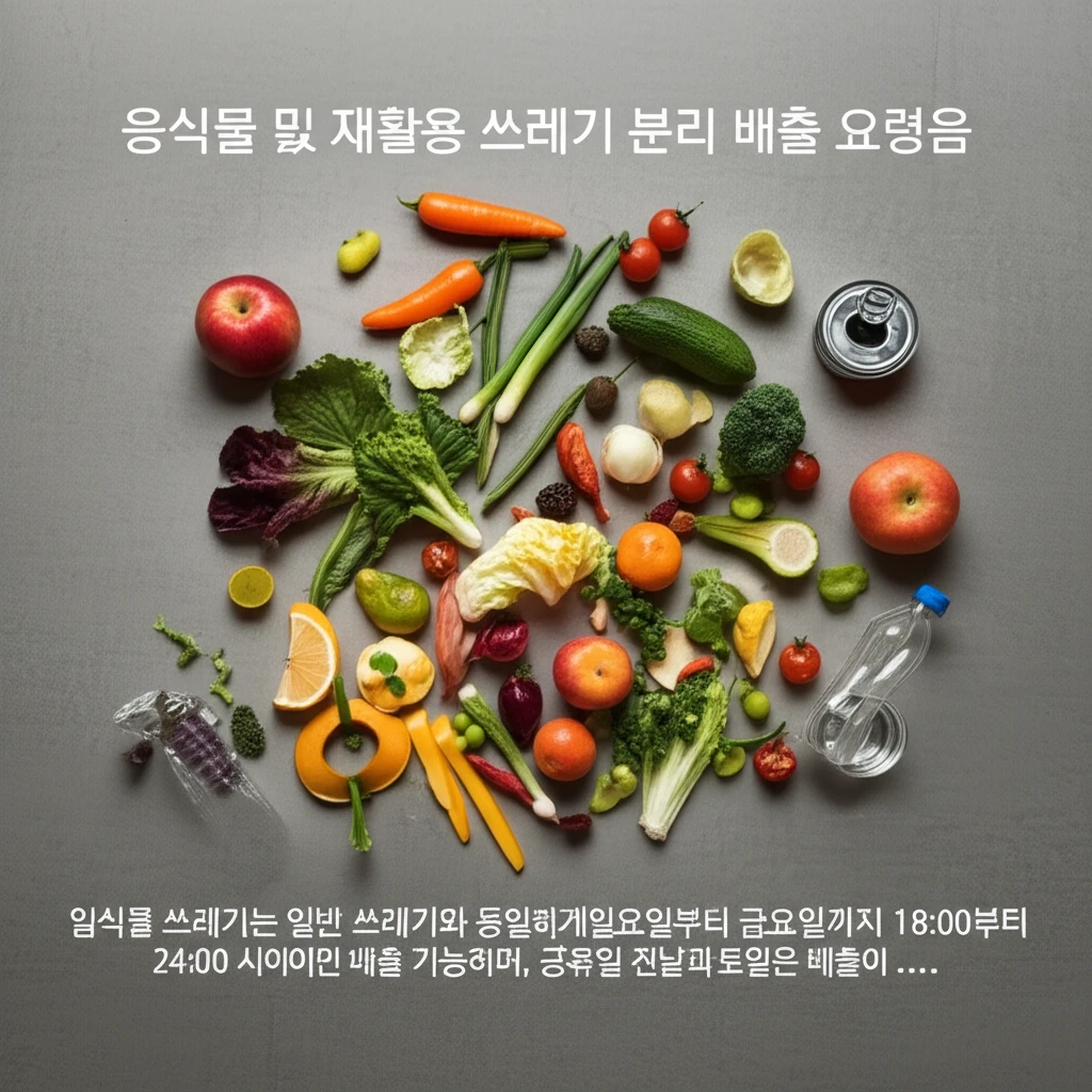 번동 주민 필독: 쓰레기 분리 배출 ..