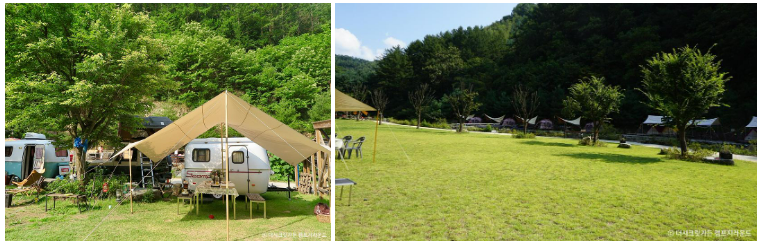 강원도 춘천 더시크릿가든 캠프지라운드