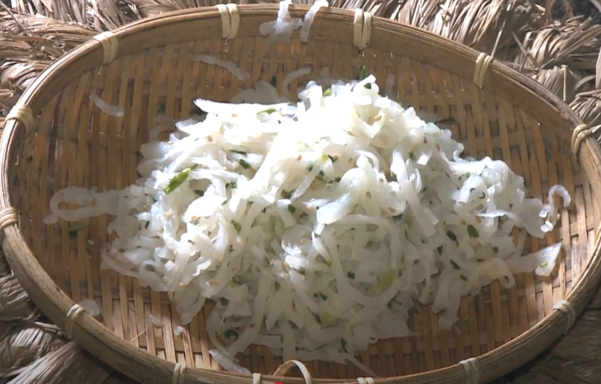 한국의 떡 종류 빙떡-빙떡 만들기