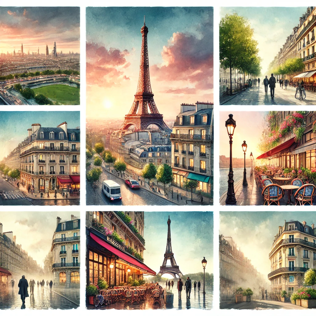 유럽의 파리 명소