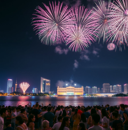 여의도불꽃축제그림