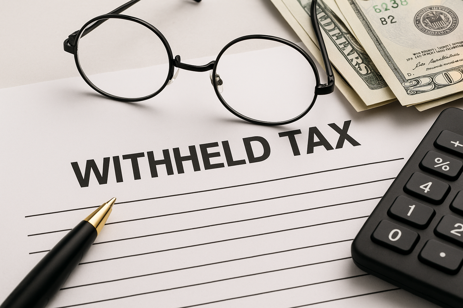 원천징수세액 신고 사진