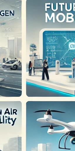 모빌리티쇼를 표현한 사진