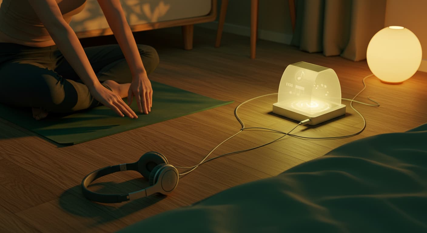 밤잠 설치는 당신을 위한 꿀잠 솔루션: 수면 유도 음악 + 운동의 황금 조합!