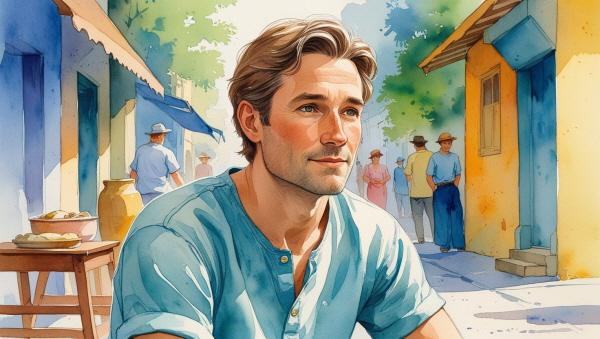 ESFJ는 타인을 돌보고 조화를 중시하는 성격으로, 늘 주변을 살피며 살아갑니다에 관한 그림