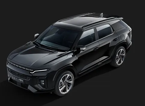 2025 액티언 하이브리드 위에서 바라본 모습