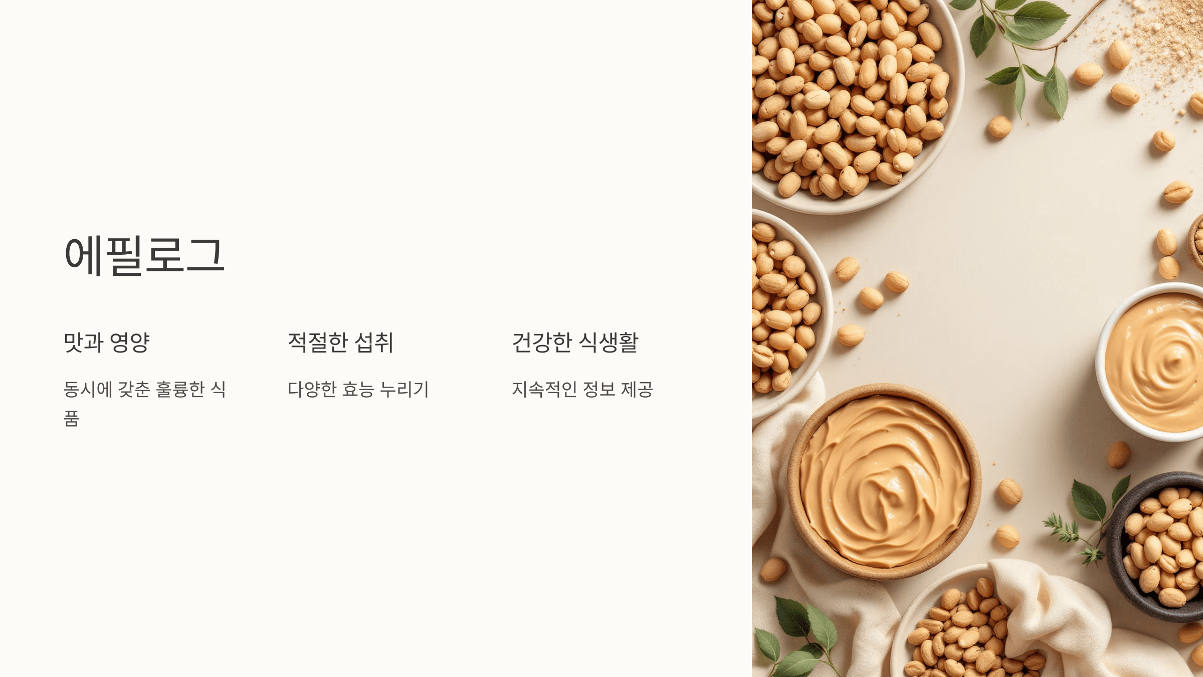 땅콩 사진입니다.