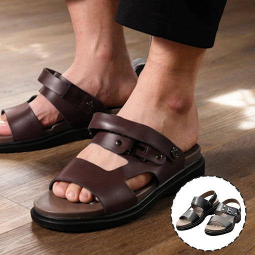 쏘르망 일라이트 소가죽 샌들