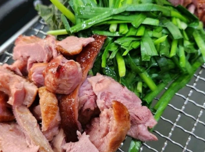 오리고기와 궁합 좋은 부추