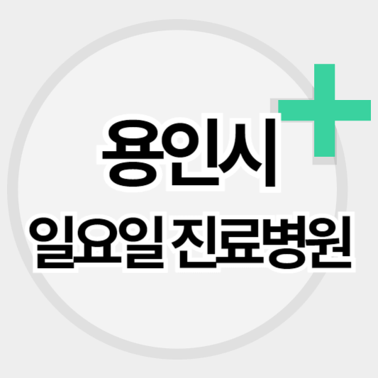 용인시_일요일진료병원_썸네일