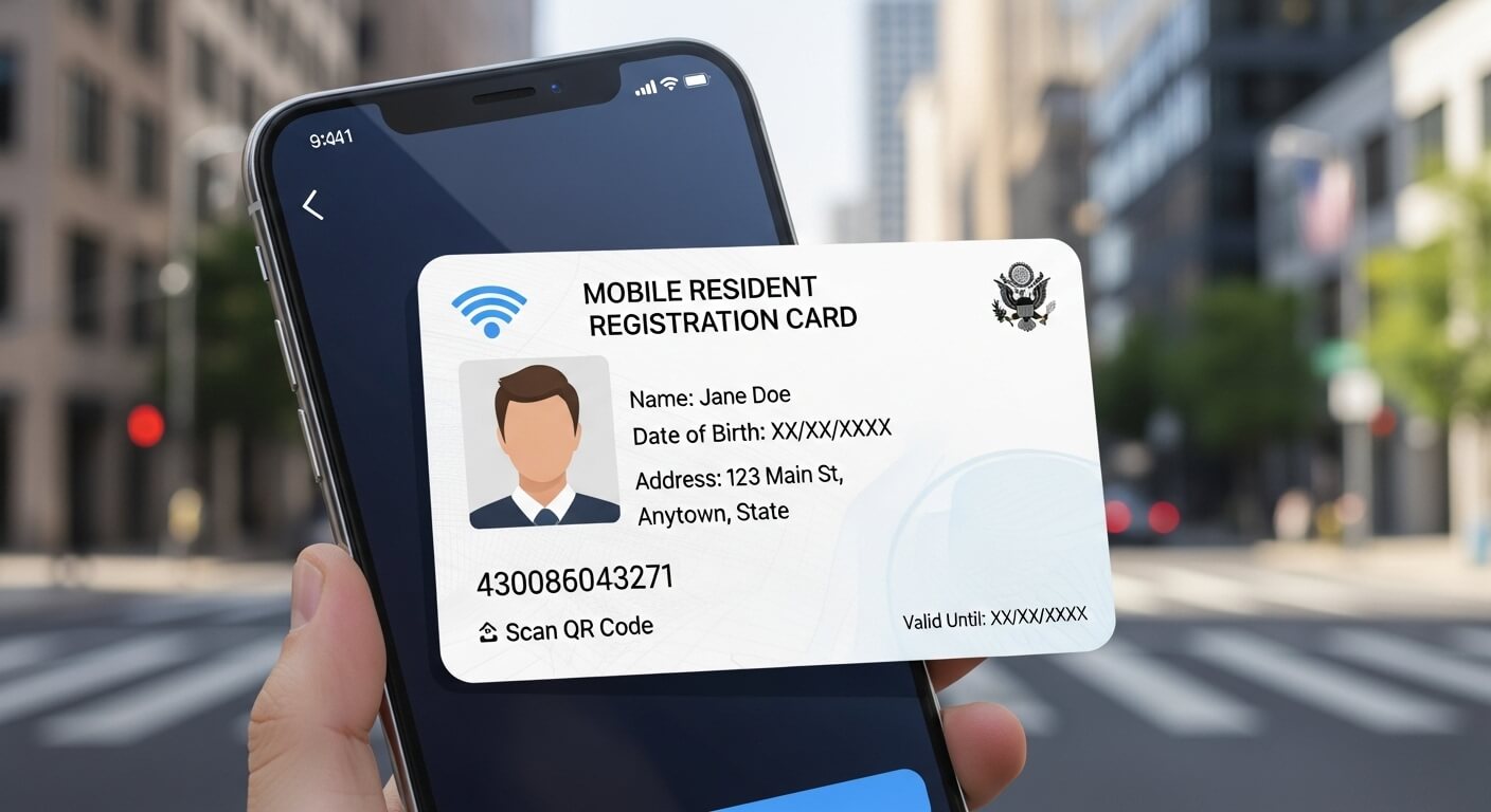 모바일 주민등록증 발급방법