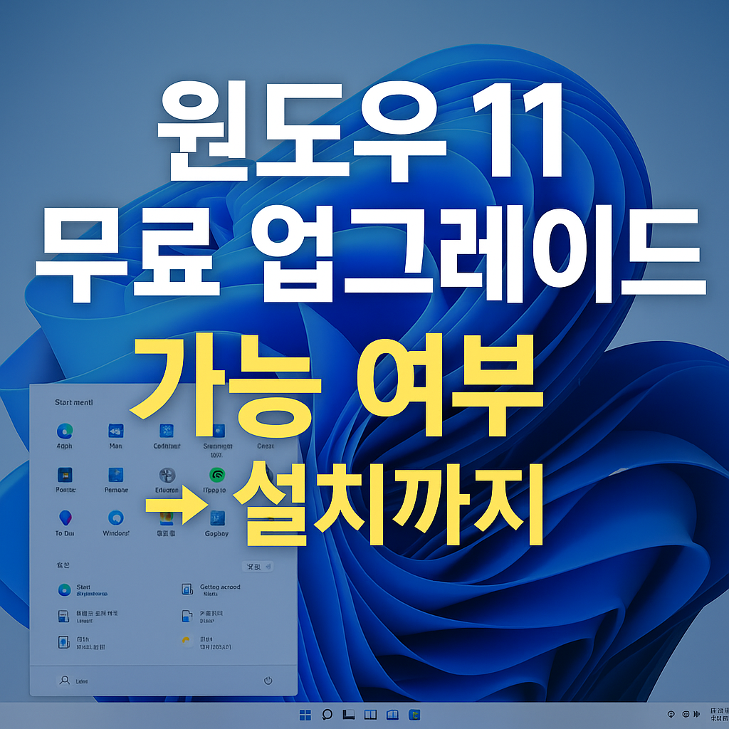 윈도우 10 종료, 윈도우 11 무료 업데이트