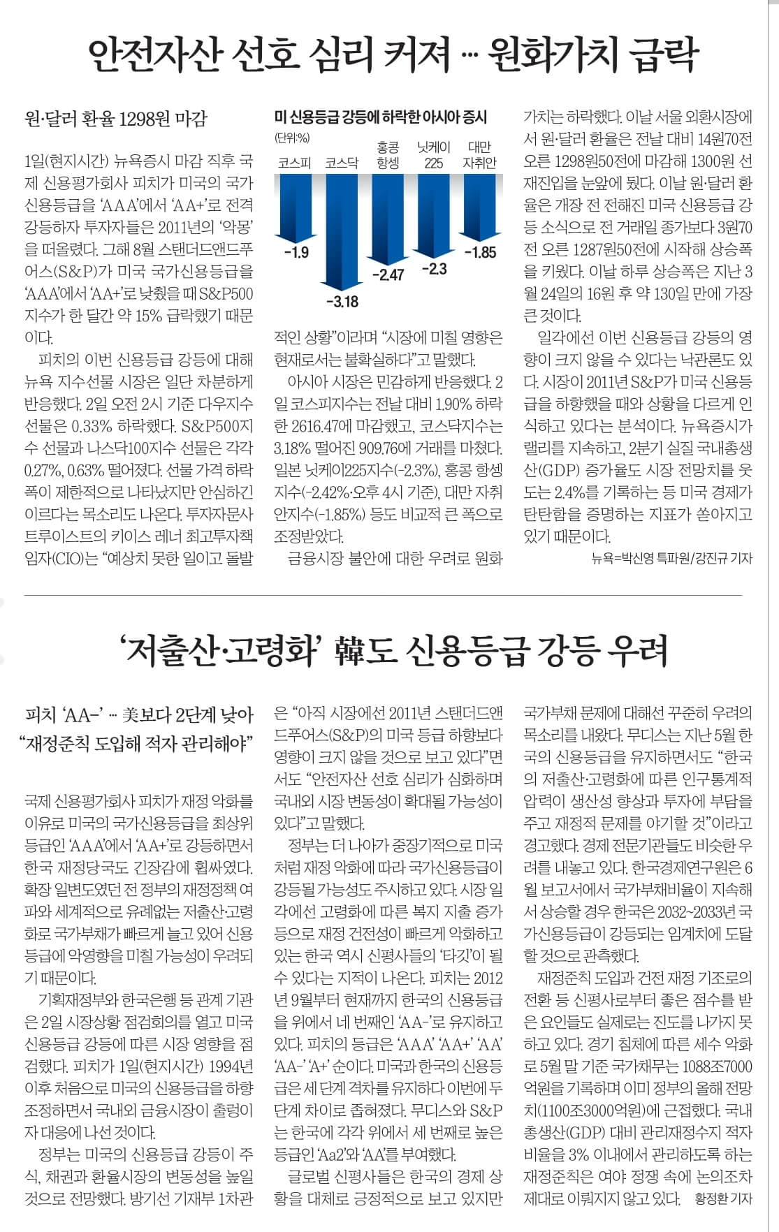 8월 3일 목 신문스크랩13