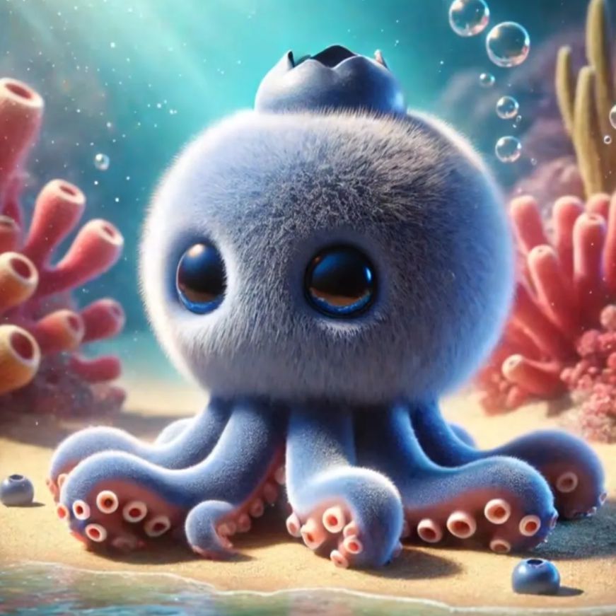 블루베리니 옥토푸시니 (Blueberrinni Octopussini)