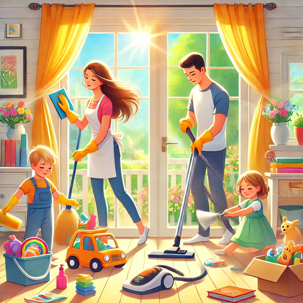 2025년 봄맞이 대청소 꿀팁: 효율적인 청소 방법과 필수 용품 추천