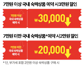2024 대한민국 숙박할인 페스타 사용 기간 지역 할인 금액 방법