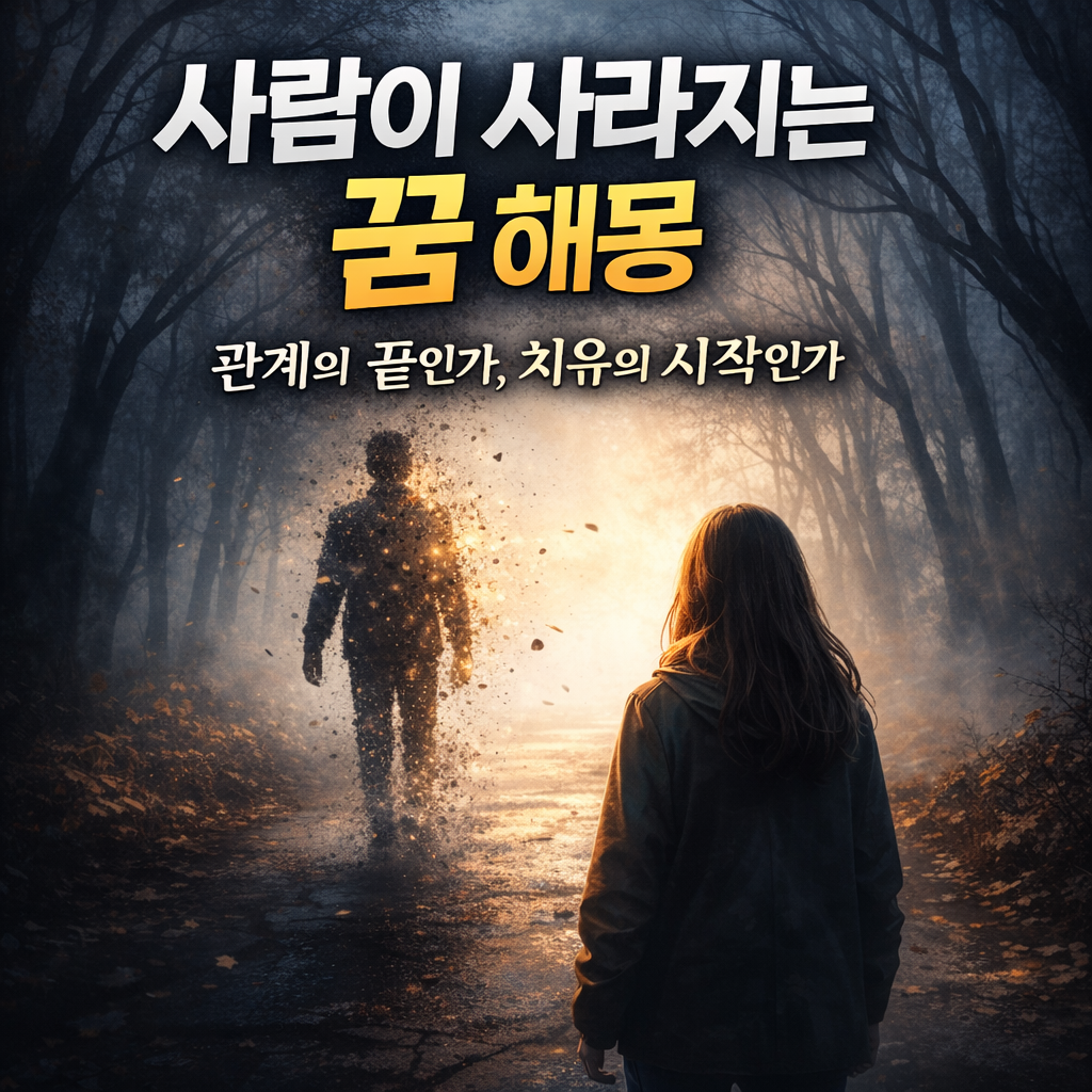 사람이 사라지는 꿈