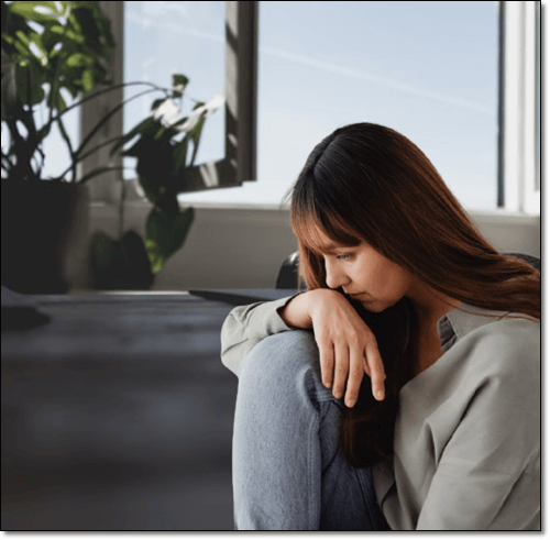 우울증 여성