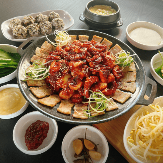 중동 맛집 "메너머쭈꾸미" 음식