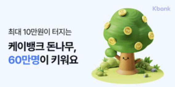 케이뱅크 돈나무 
