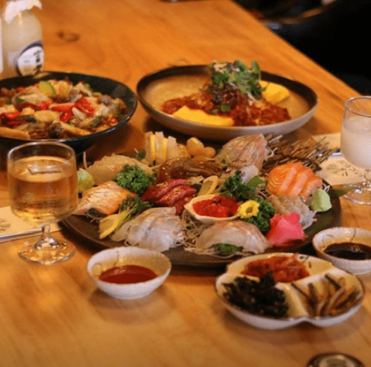 성수동 맛집 "다모토리혼" 음식