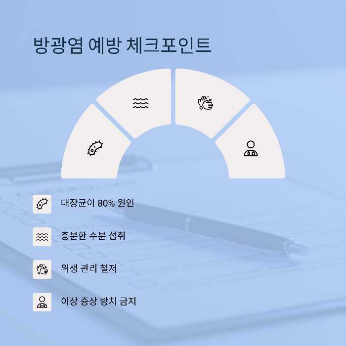 방광염 원인 대장균