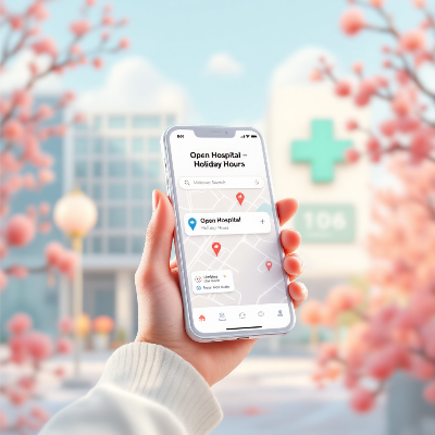 설 명절 연휴 문여는 병원 이미지