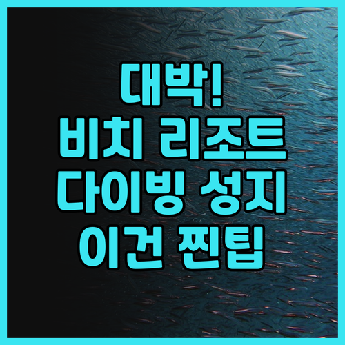 아문 이니 비치 리조트 앤 스파 추천..