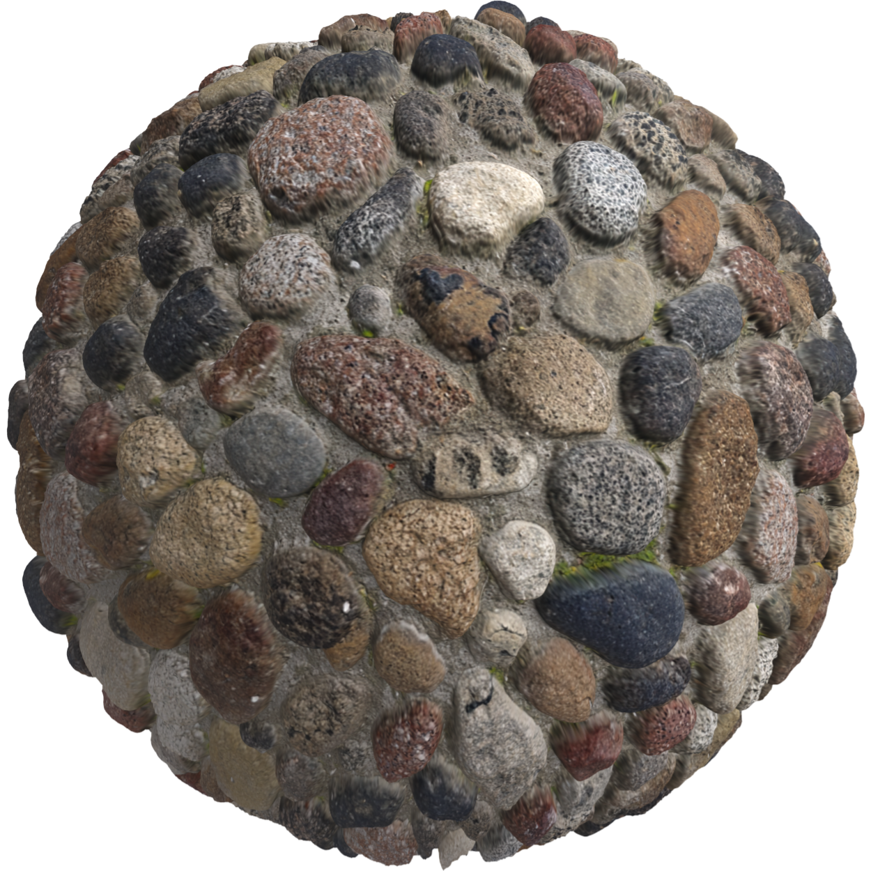 varied colored stone floor texture 3