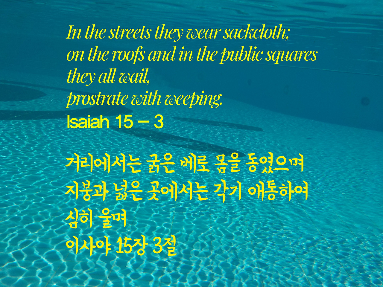 이사야 15장