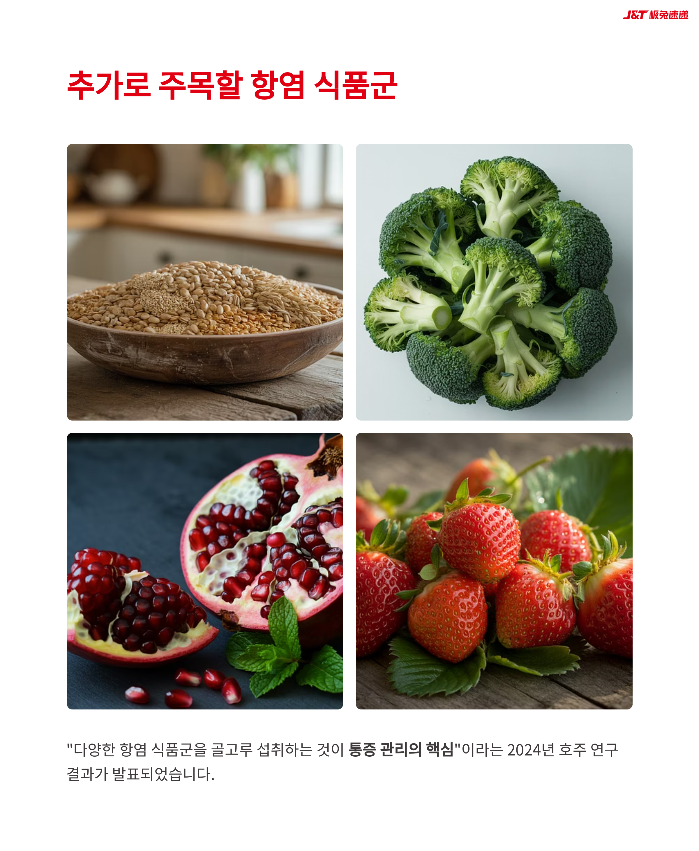 추가로 주목할 항염 식품군은?