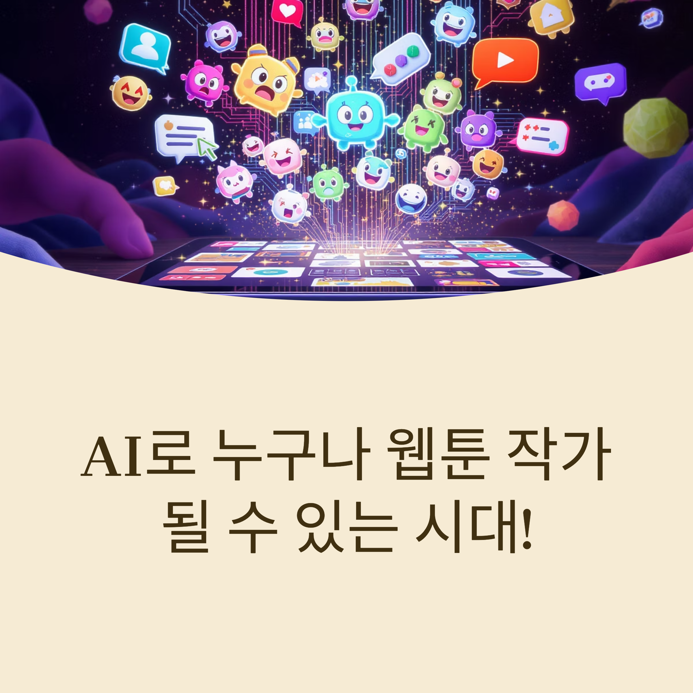 AI로 만화 제작이 가능한 최신 툴들을 통해 이제는 누구나 쉽게 웹툰 작가가 될 수 있는 시대 추천 툴 7선