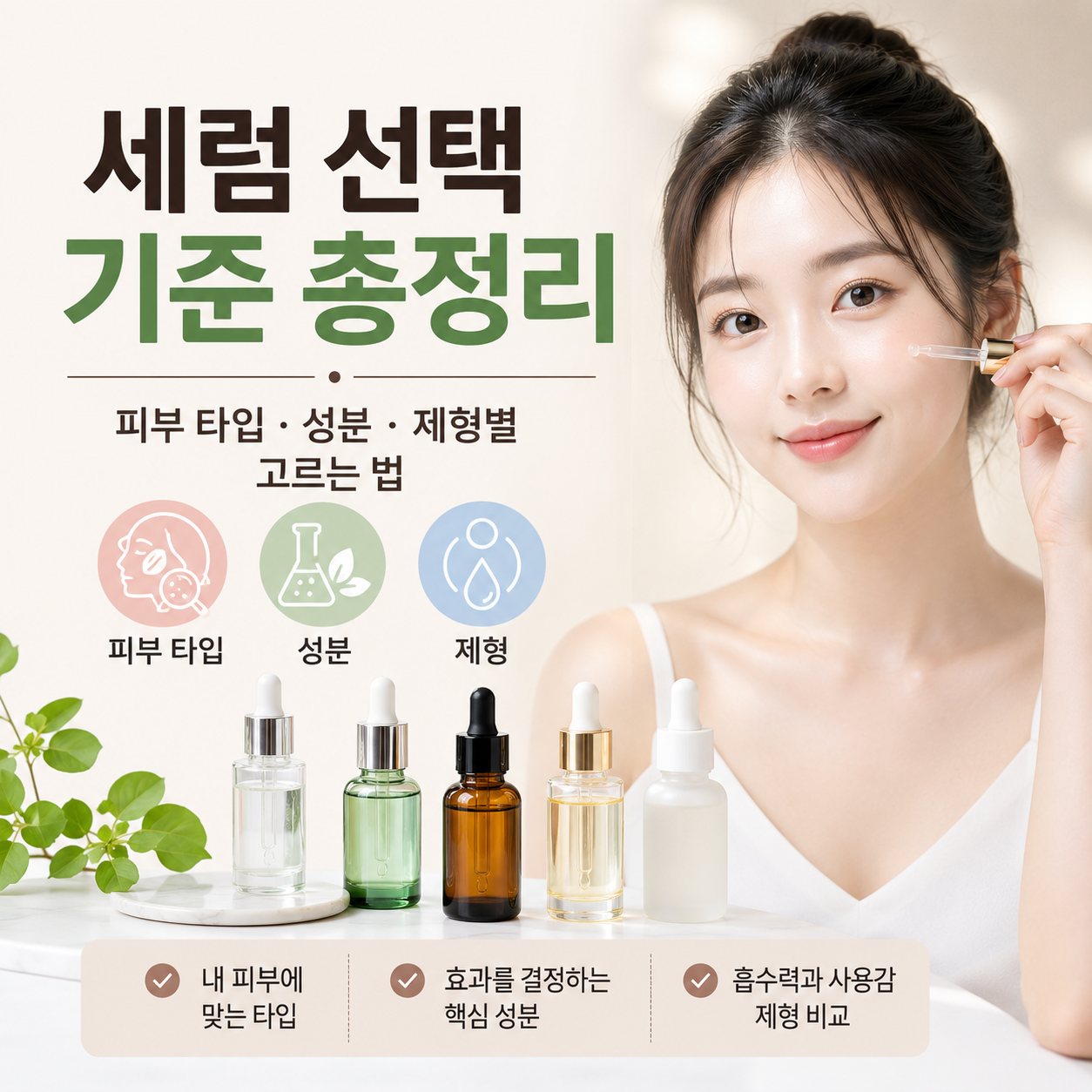 세럼 선택 기준