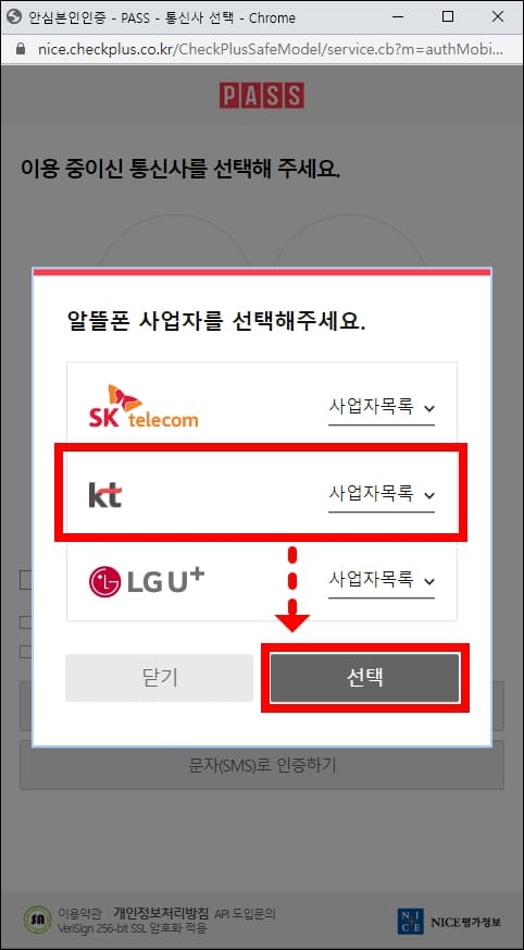 알뜰폰 사업자 선택