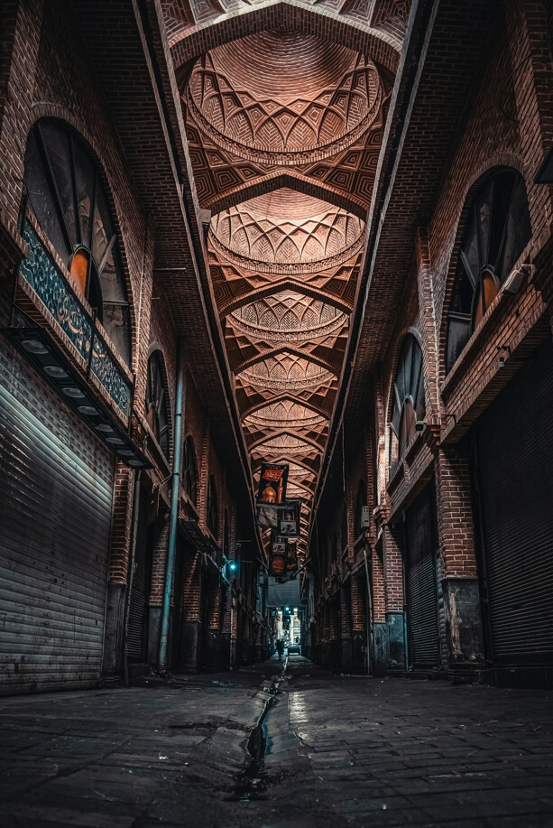 이란 골목 사진