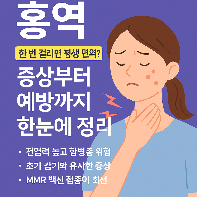 홍역 증상과 치료법