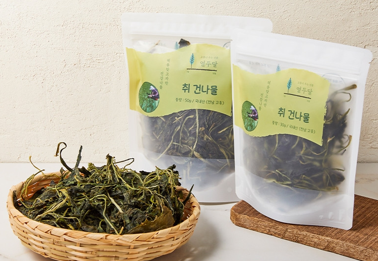 6시내고향 나물비빔밥 나물피클장아찌 나물선식 건나물 구매 정보 전남 고흥 담우