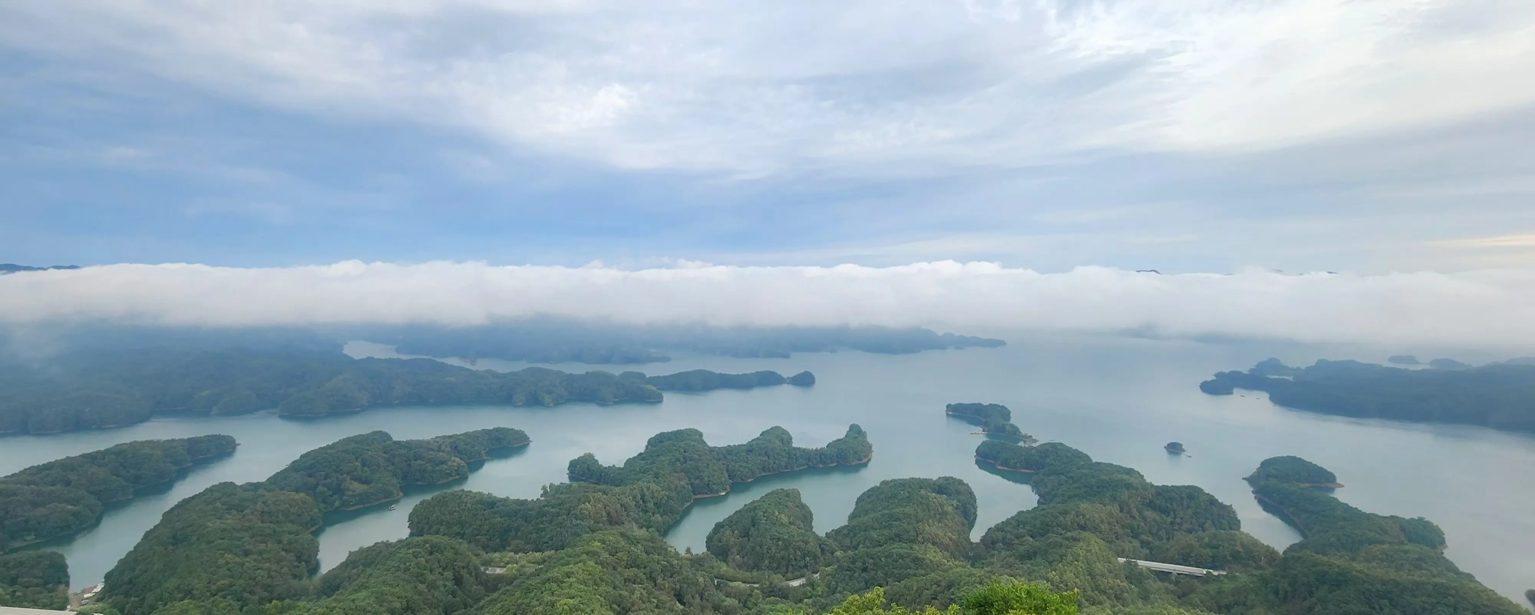 악어봉에 올랐을때의 풍경모습