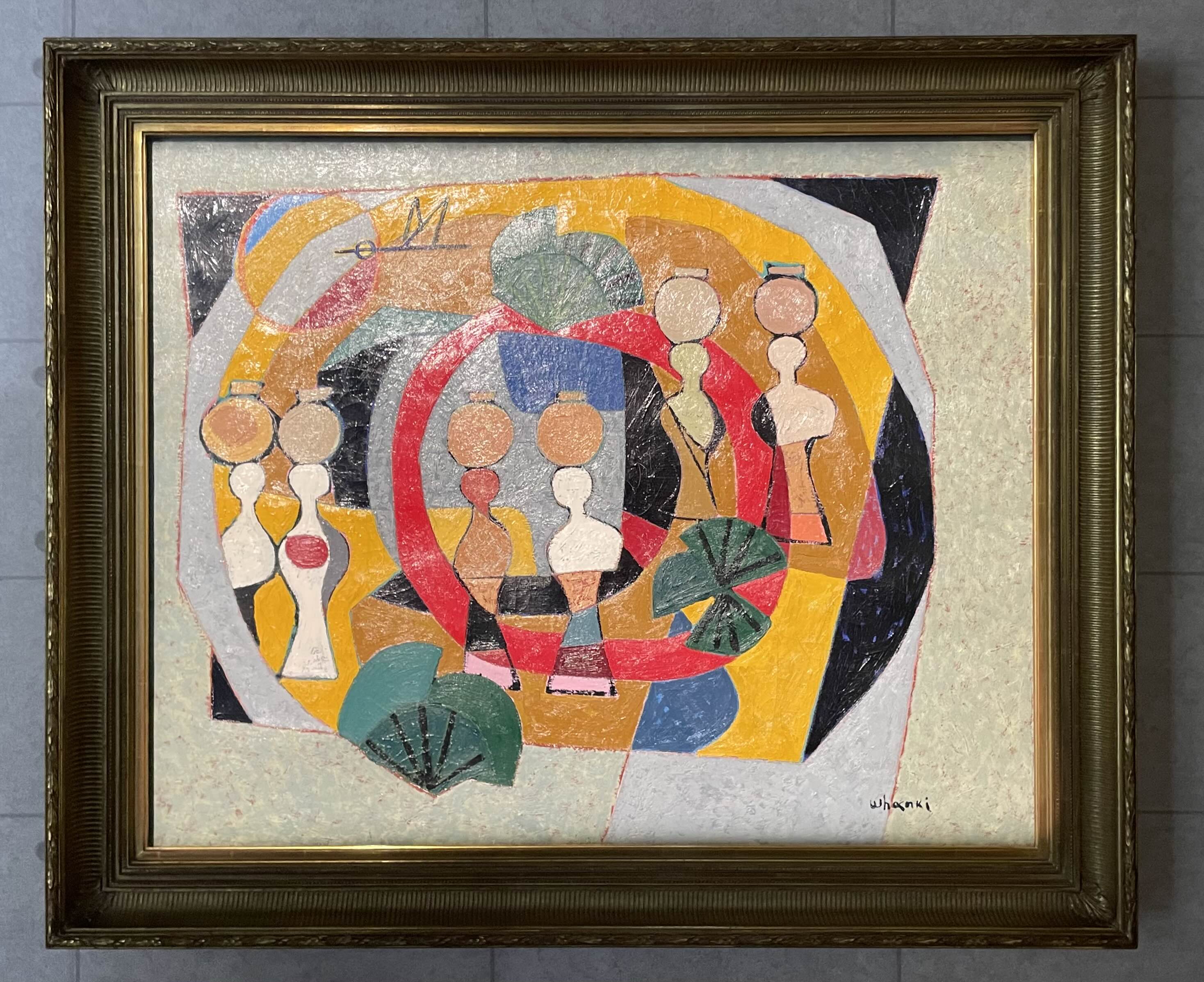 김환기-섬 이야기 (1940년대, 캔버스에 유채)