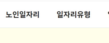 노인일자리 신청자격