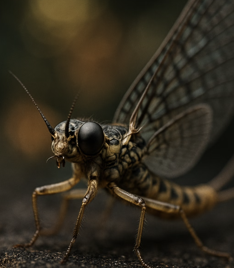 먹지 못하는 슬픈 어른벌레