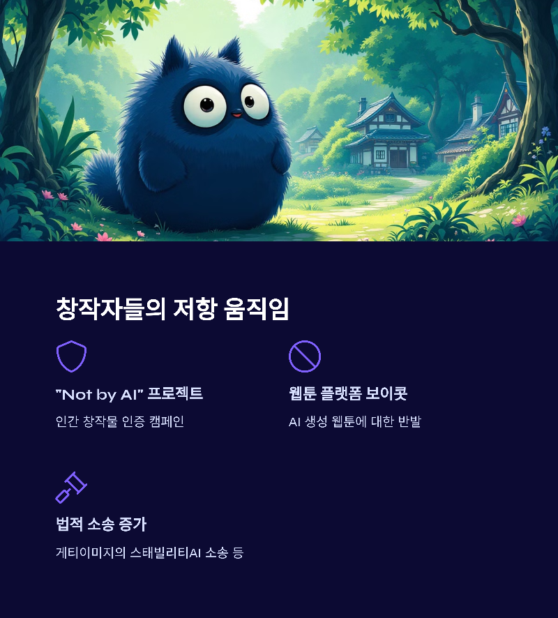 창작자들의 저항과 운동