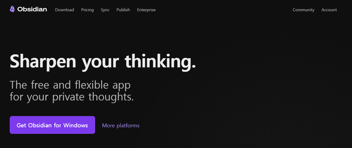 Obsidian: 연결된 학습 개념 정리